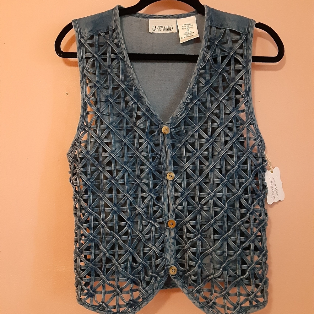 Casey & Max denim vest